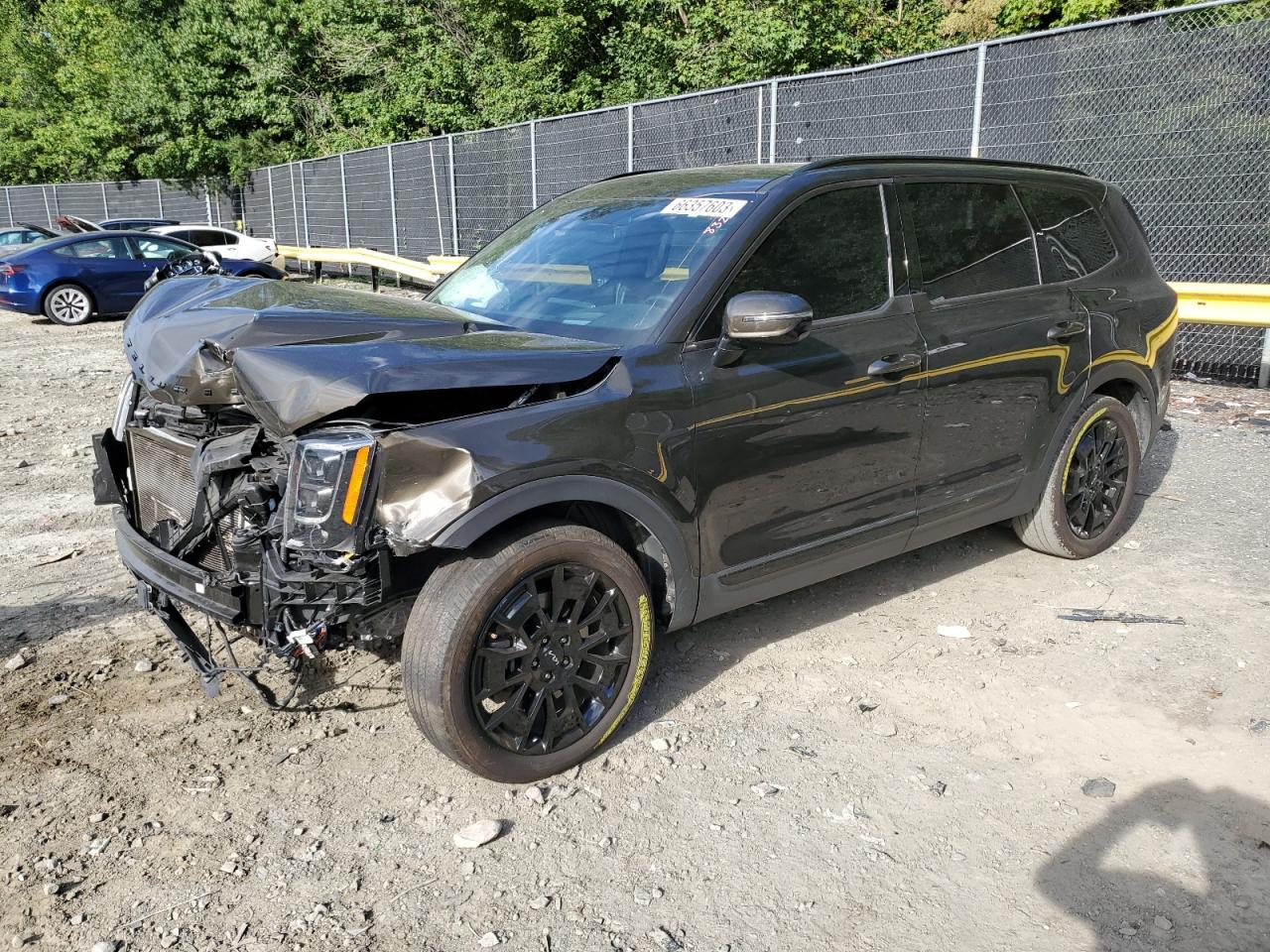 2022 KIA TELLURIDE SX VIN:5XYP5DHC6NG227779