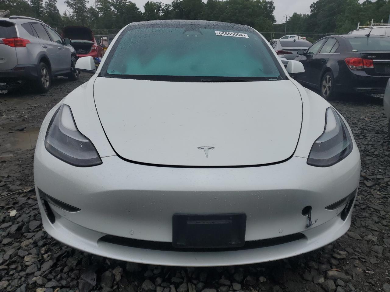 2022 TESLA MODEL 3  VIN:5YJ3E1EB0NF345584