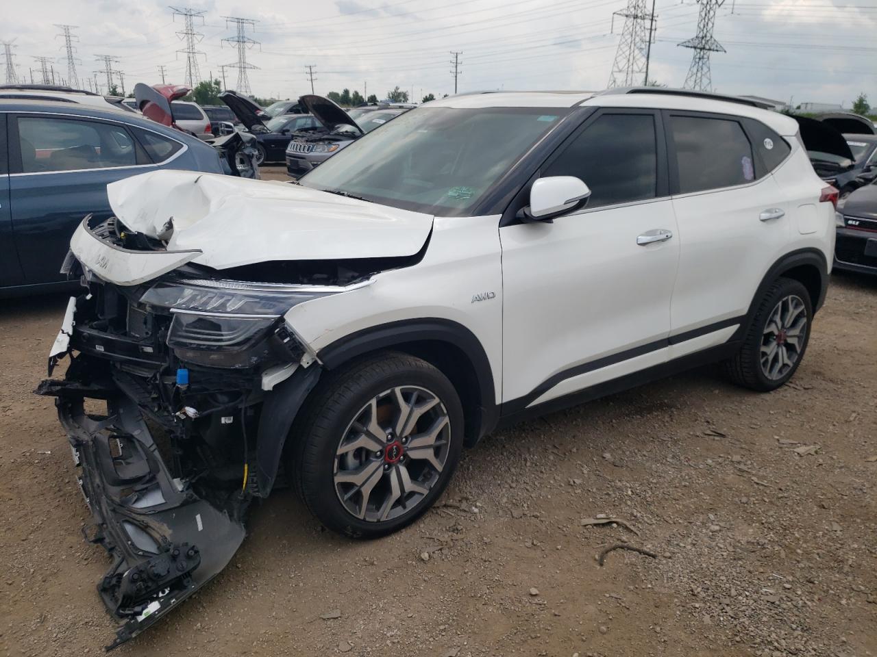 2023 KIA SELTOS SX VIN:KNDETCA20P7367674