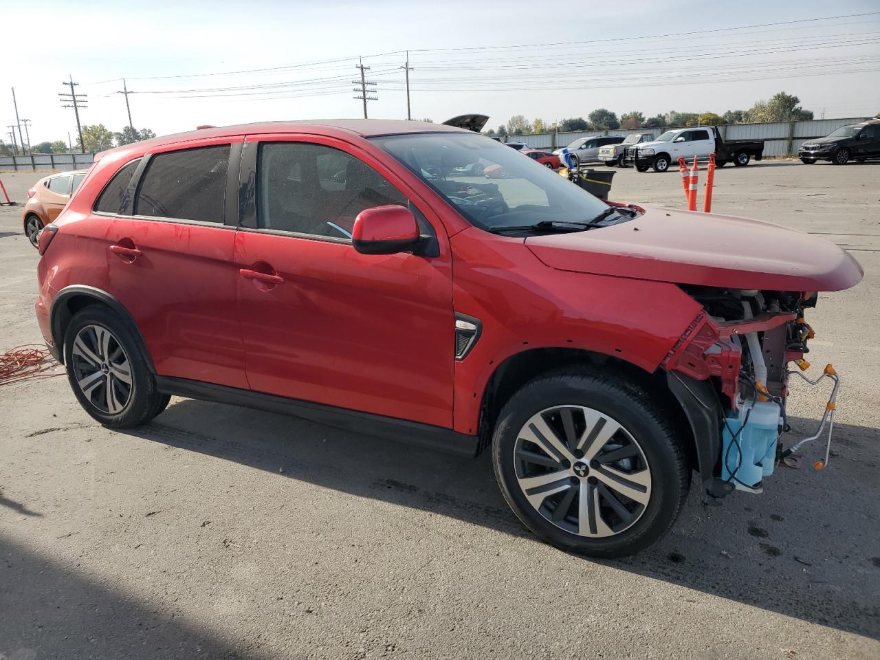 2022 MITSUBISHI OUTLANDER SPORT ES VIN:JA4ARUAU8NU004973