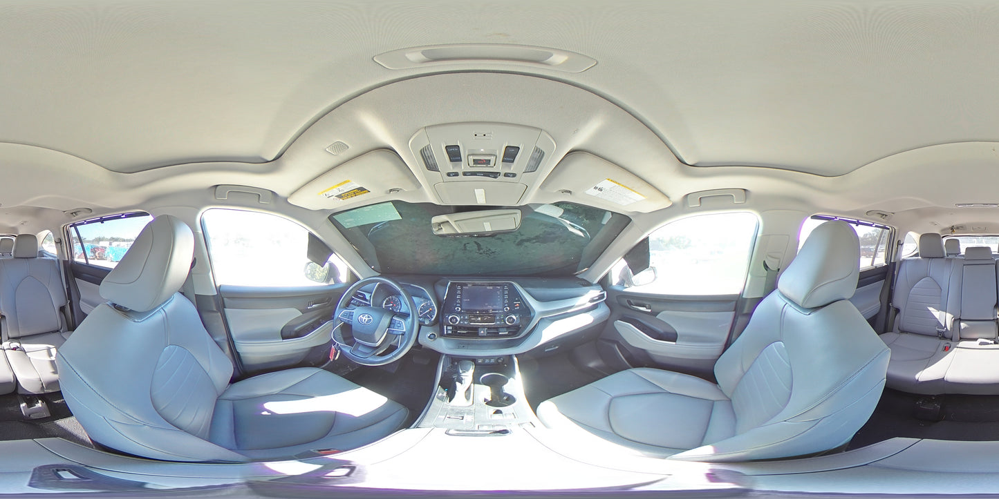 2022 TOYOTA HIGHLANDER XLE VIN:5TDGZRAH2NS130251