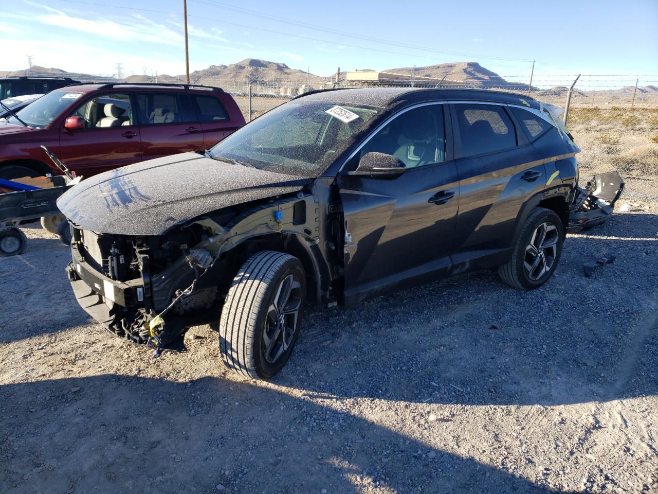 2022 HYUNDAI TUCSON SEL VIN:5NMJCCAE7NH020700