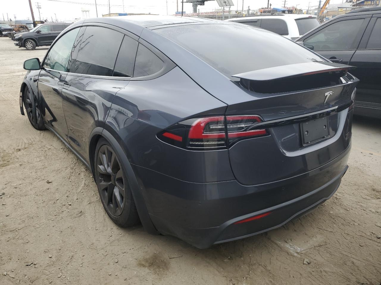 2022 TESLA MODEL X  VIN:7SAXCBE64NF362200