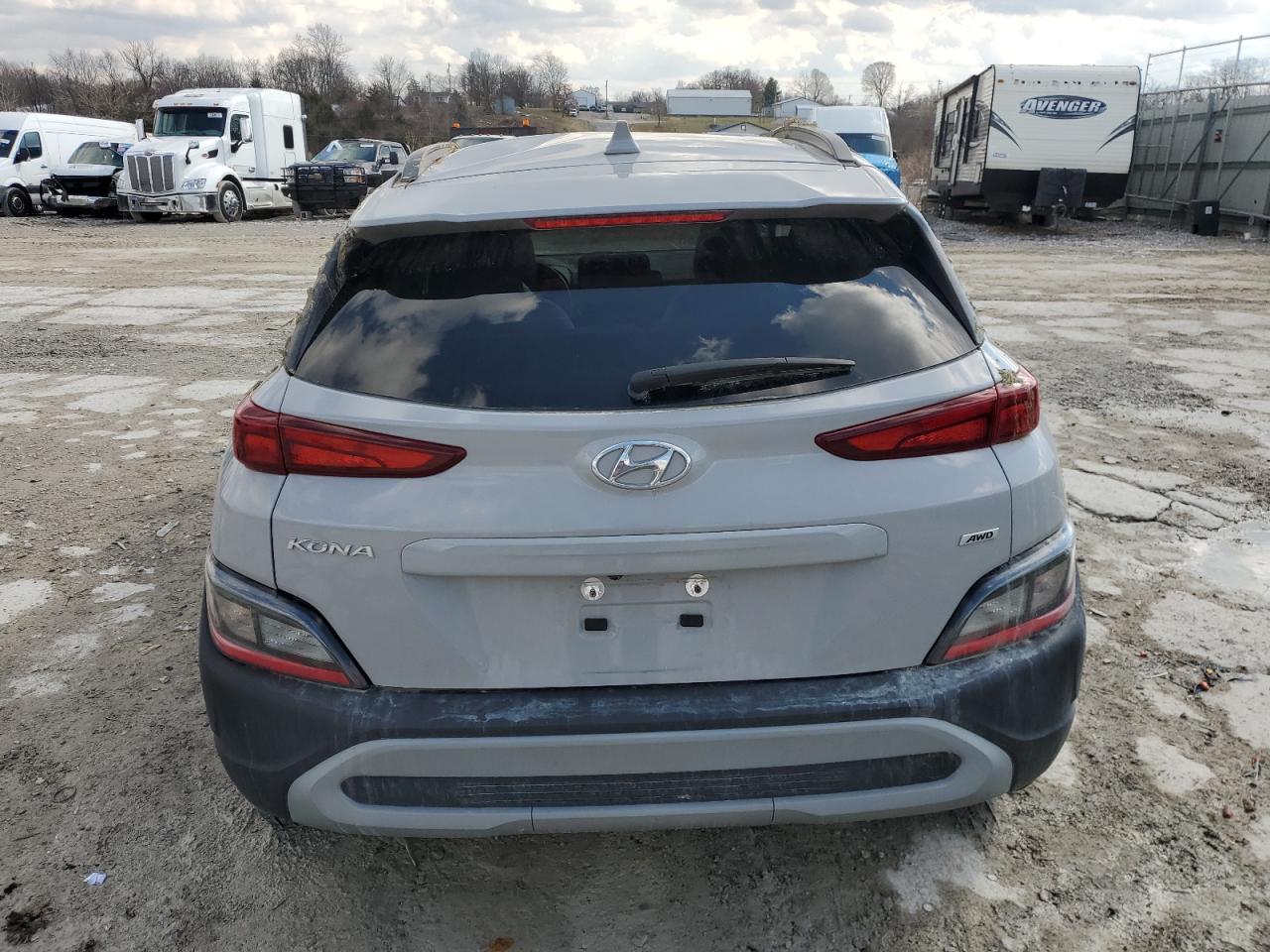 2023 HYUNDAI KONA SEL VIN:KM8K6CAB6PU999599