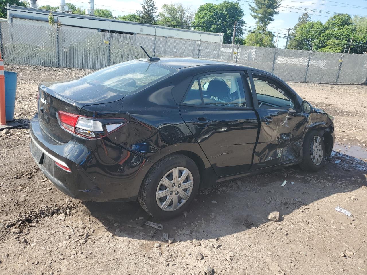 2022 KIA RIO LX VIN:3KPA24AD8NE484649