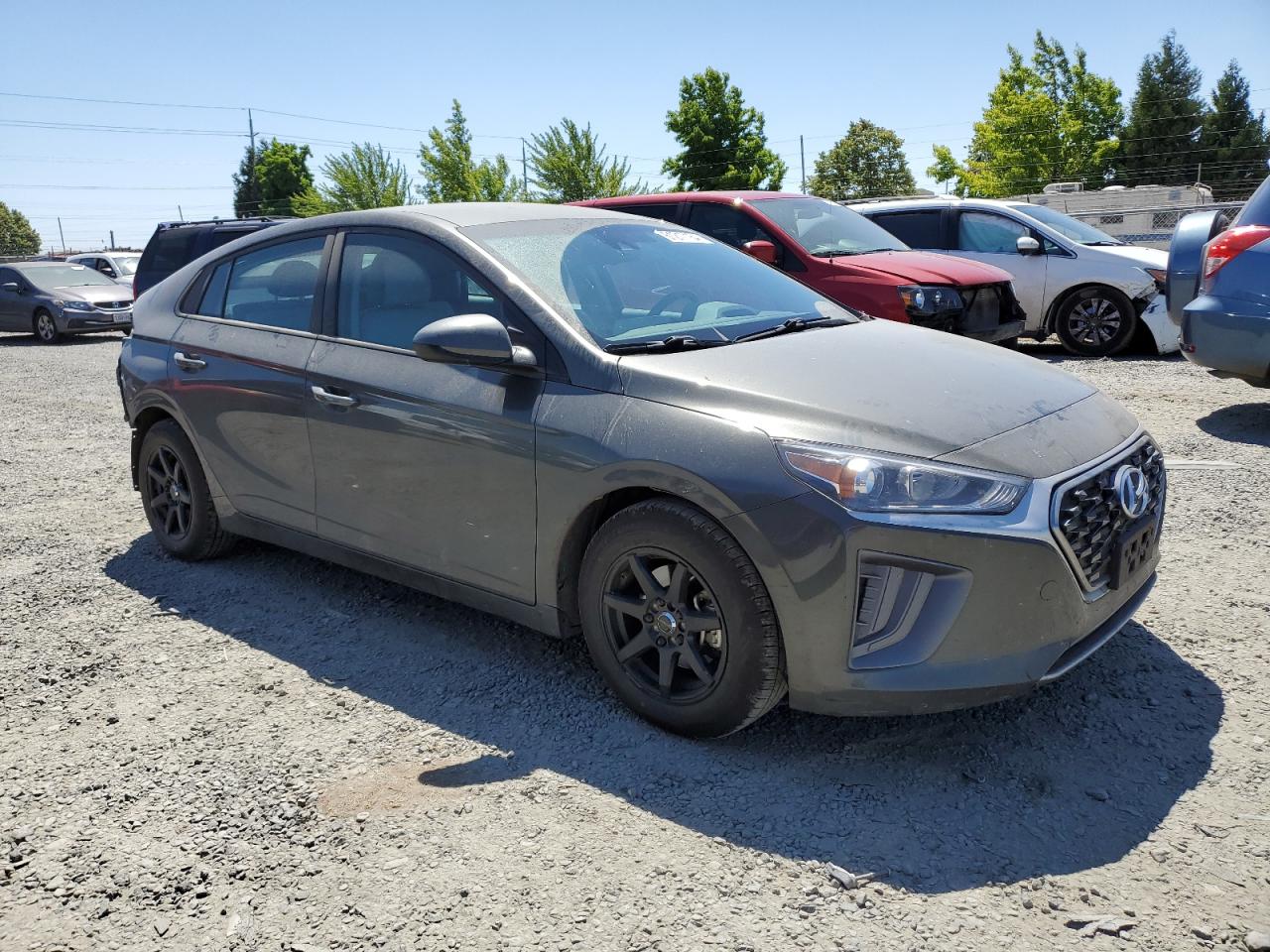 2022 HYUNDAI IONIQ BLUE VIN:KMHC65LC7NU274788