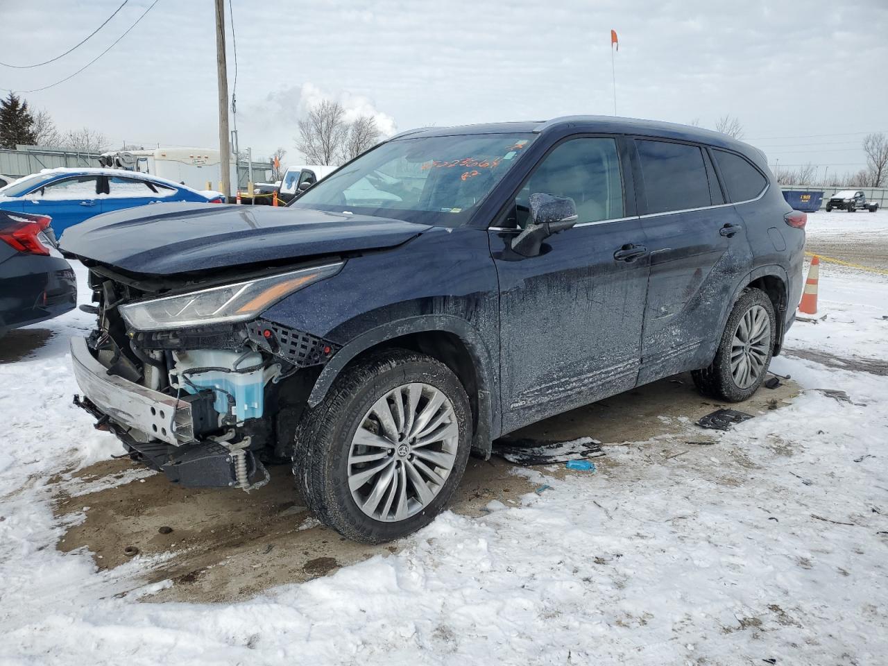 2023 TOYOTA HIGHLANDER HYBRID LIMITED VIN:5TDEBRCH0PS107806