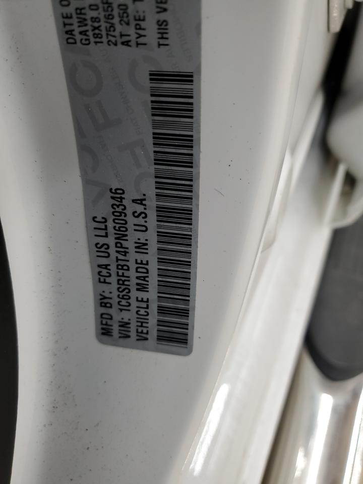 2023 RAM 1500 BIG HORN/LONE STAR VIN:1C6SRFBT4PN609346