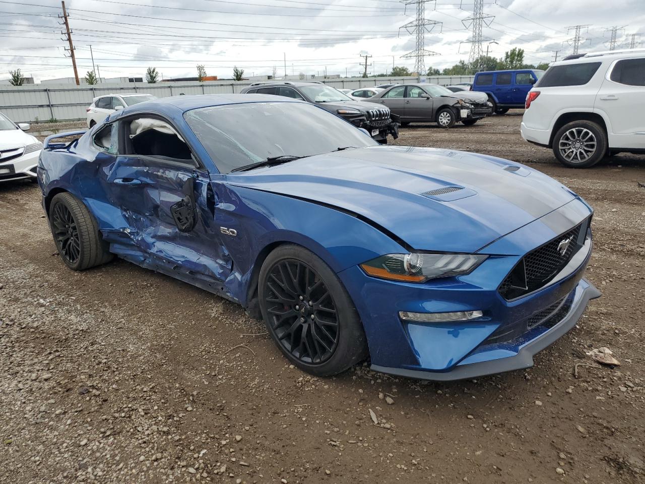 2022 FORD MUSTANG GT VIN:1FA6P8CF8N5143458