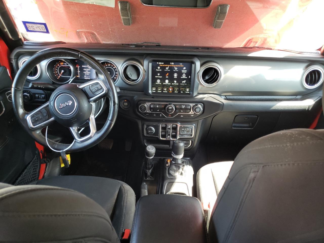 2022 JEEP WRANGLER UNLIMITED SAHARA VIN:1C4HJXEN7NW242625