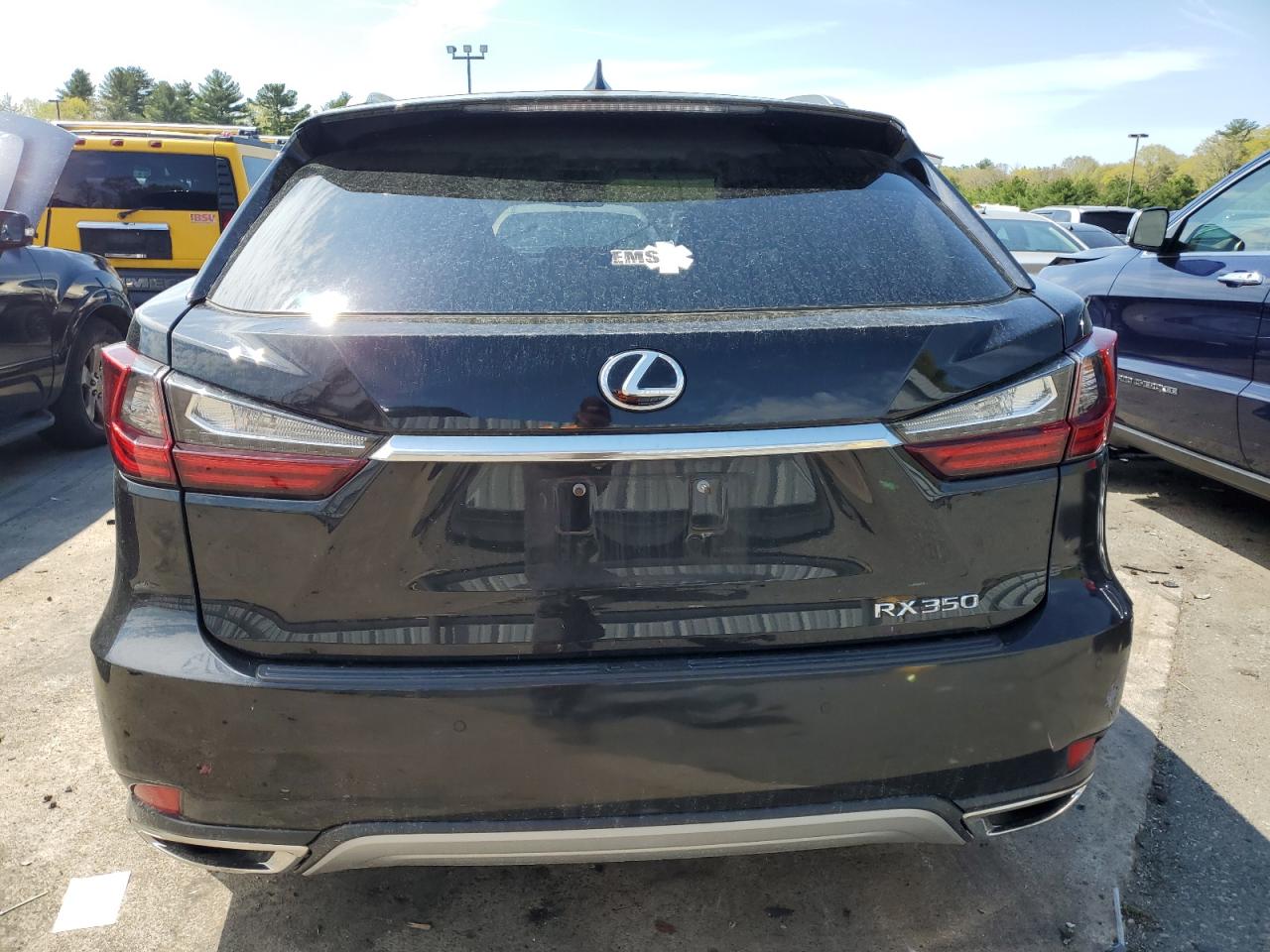 2022 LEXUS RX 350 VIN:2T2HZMDA2NC327463