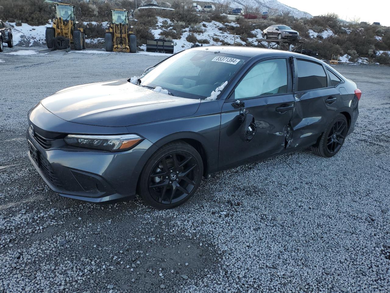2022 HONDA CIVIC SPORT VIN:2HGFE2F50NH509813