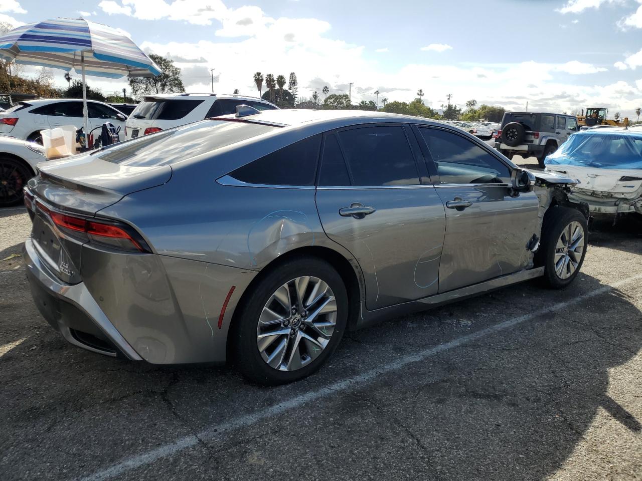 2023 TOYOTA MIRAI XLE VIN:JTDAAAAA9PA010058