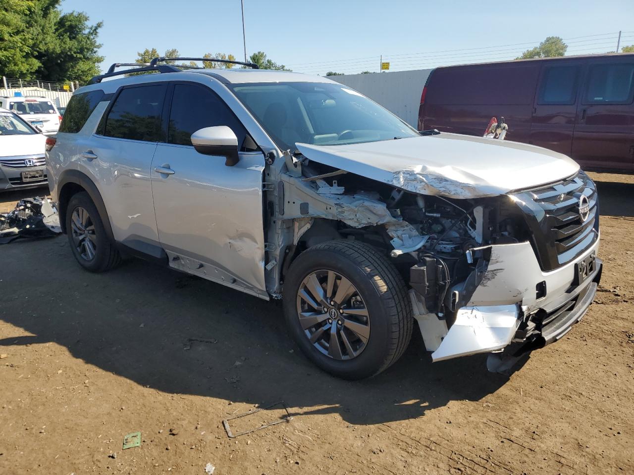 2022 NISSAN PATHFINDER SV VIN:5N1DR3BD8NC213806