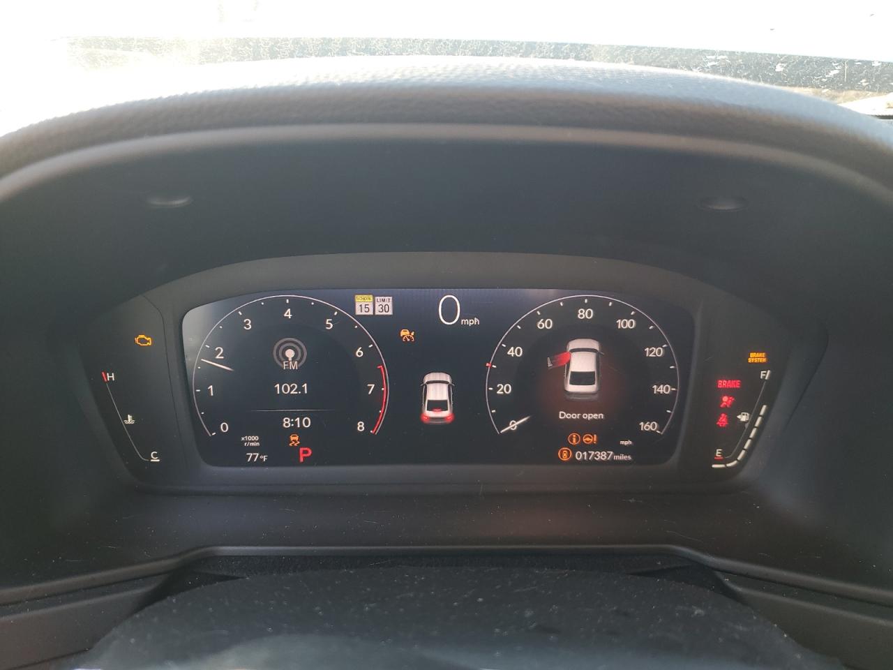 2023 HONDA ACCORD EX VIN:1HGCY1F3XPA041951