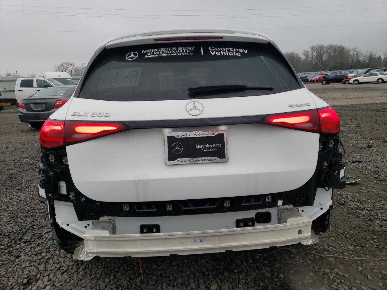 2024 MERCEDES-BENZ GLC 300 4MATIC VIN:W1NKM4HB6RF197513