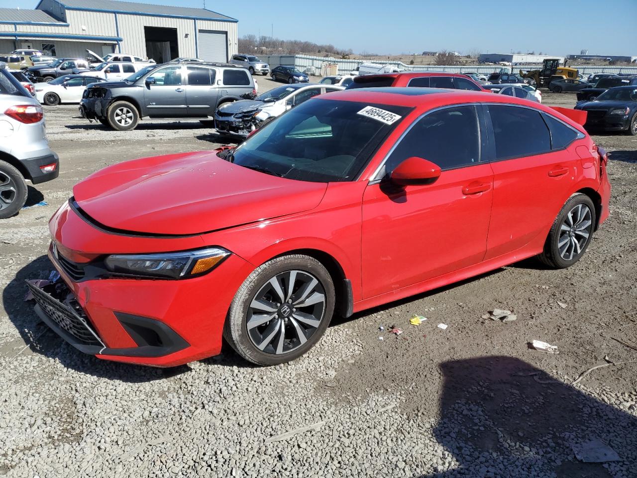 2023 HONDA CIVIC EX VIN:2HGFE1F76PH323255
