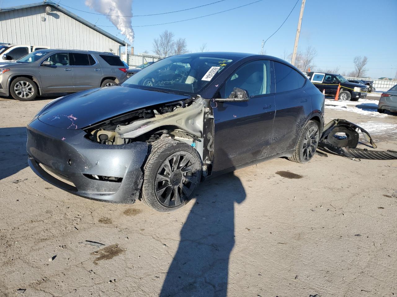 2023 TESLA MODEL Y  VIN:7SAYGDEE3PF796588