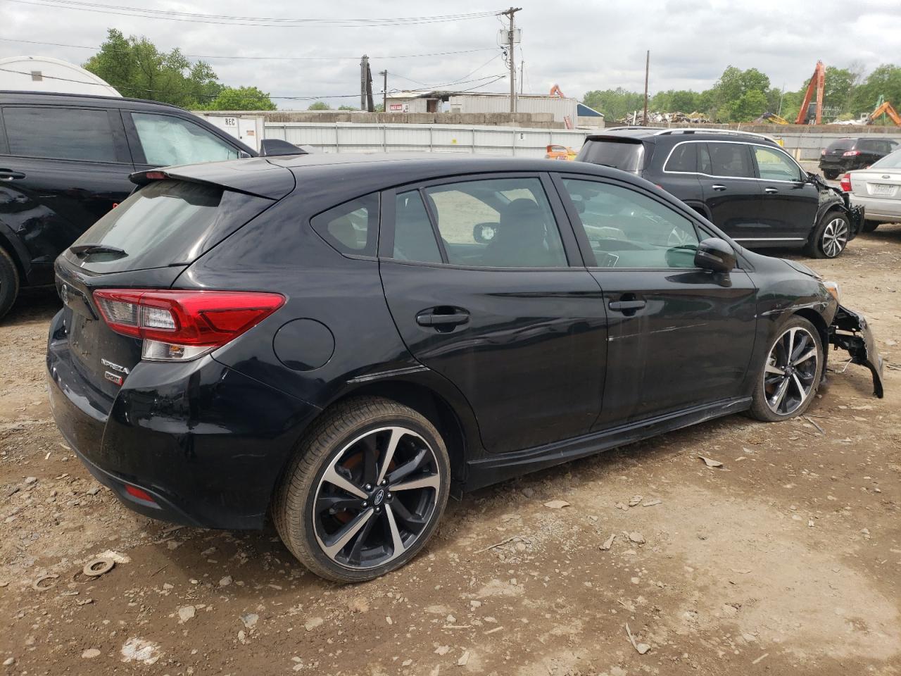 2023 SUBARU IMPREZA SPORT VIN:4S3GTAM6XP3711630