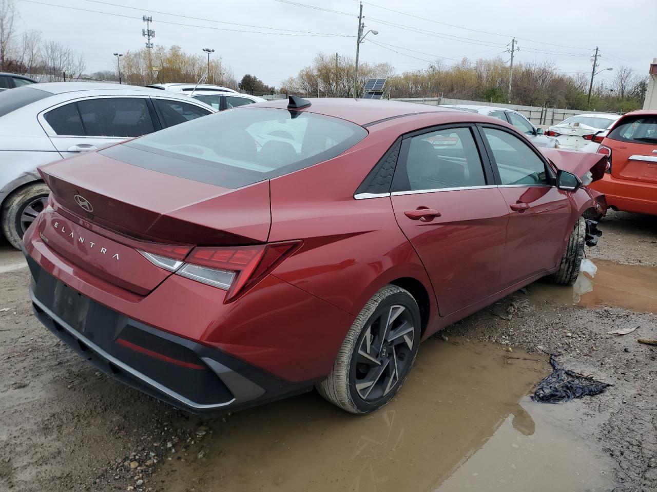 2024 HYUNDAI ELANTRA SEL VIN:KMHLS4DG1RU650365