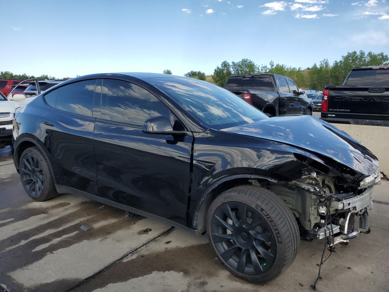 2022 TESLA MODEL Y  VIN:7SAYGDEE6NA016304