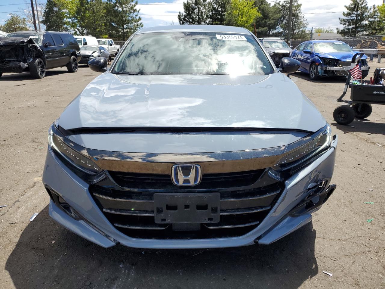 2022 HONDA ACCORD HYBRID SPORT VIN:1HGCV3F21NA046660