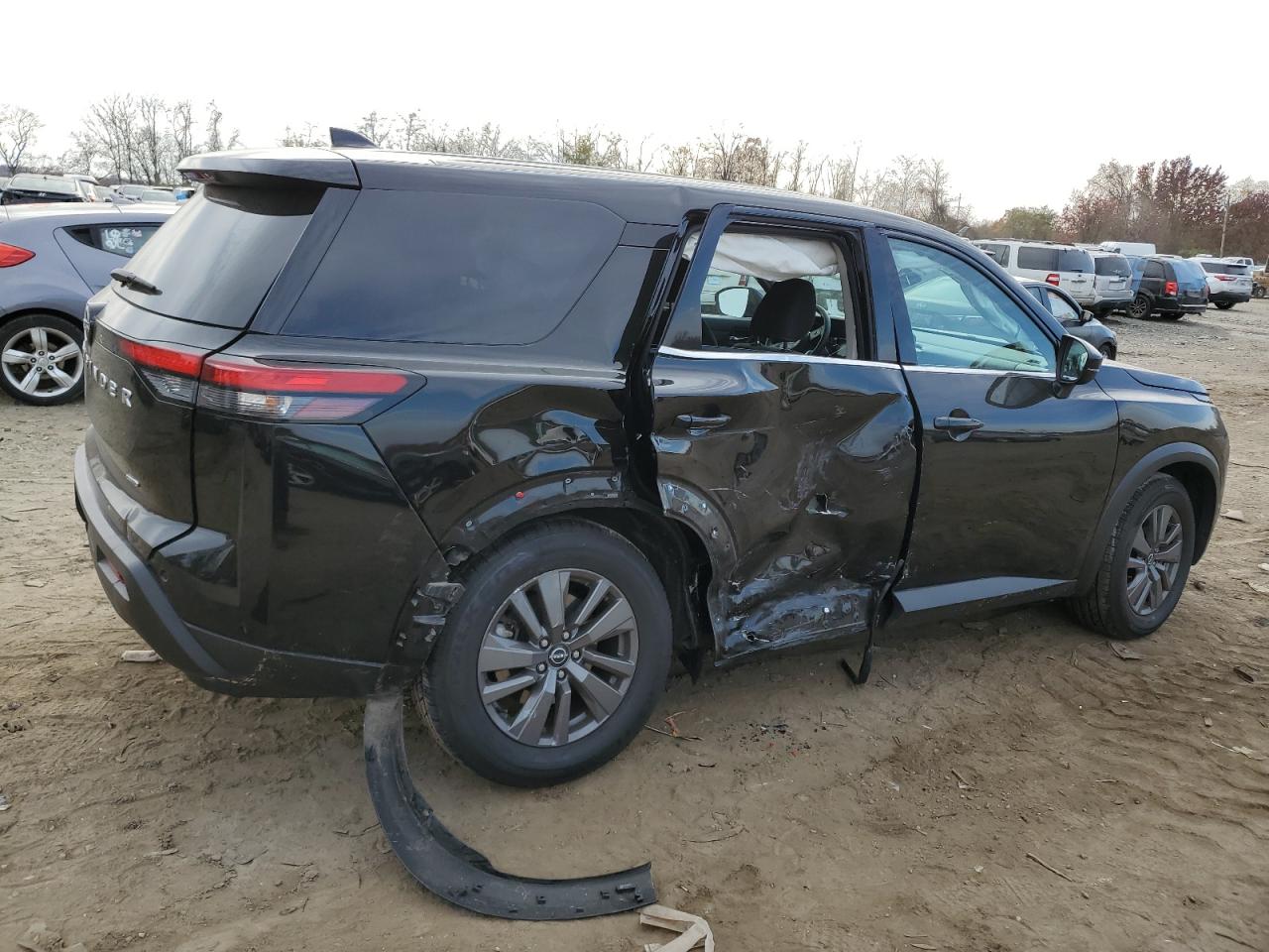 2022 NISSAN PATHFINDER S VIN:5N1DR3AC5NC227171