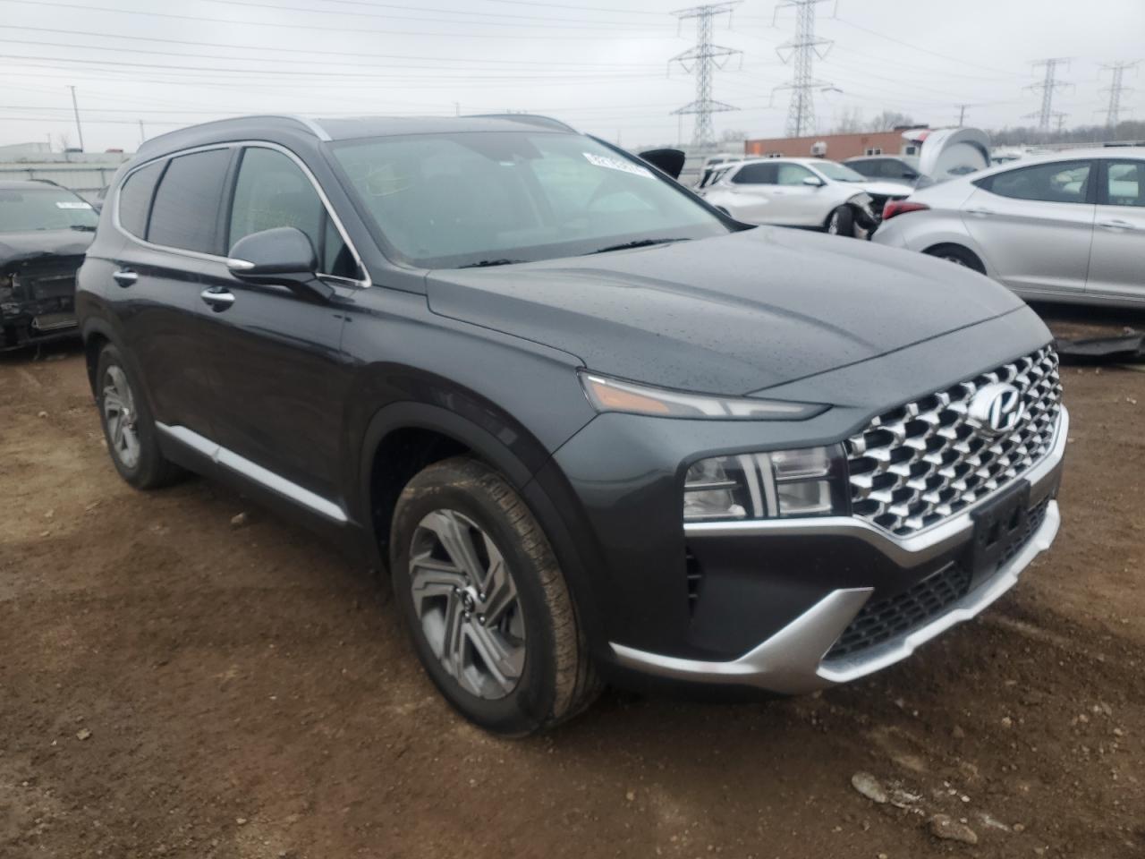 2022 HYUNDAI SANTA FE SEL VIN:5NMS6DAJ9NH412401