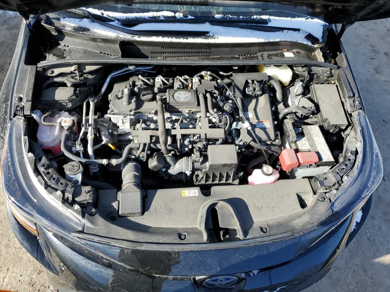 2022 TOYOTA COROLLA LE VIN:JTDEAMDE6NJ056476