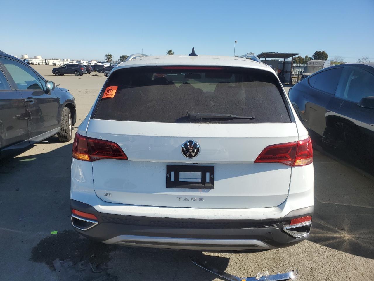 2022 VOLKSWAGEN TAOS SE VIN:3VVRX7B22NM082247
