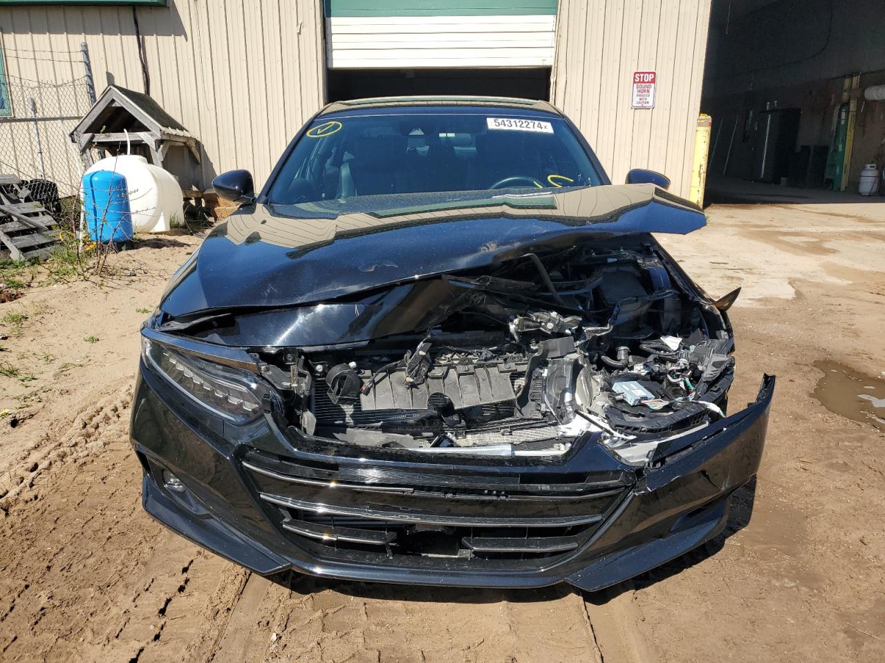 2022 HONDA ACCORD SPORT VIN:1HGCV1F35NA101995
