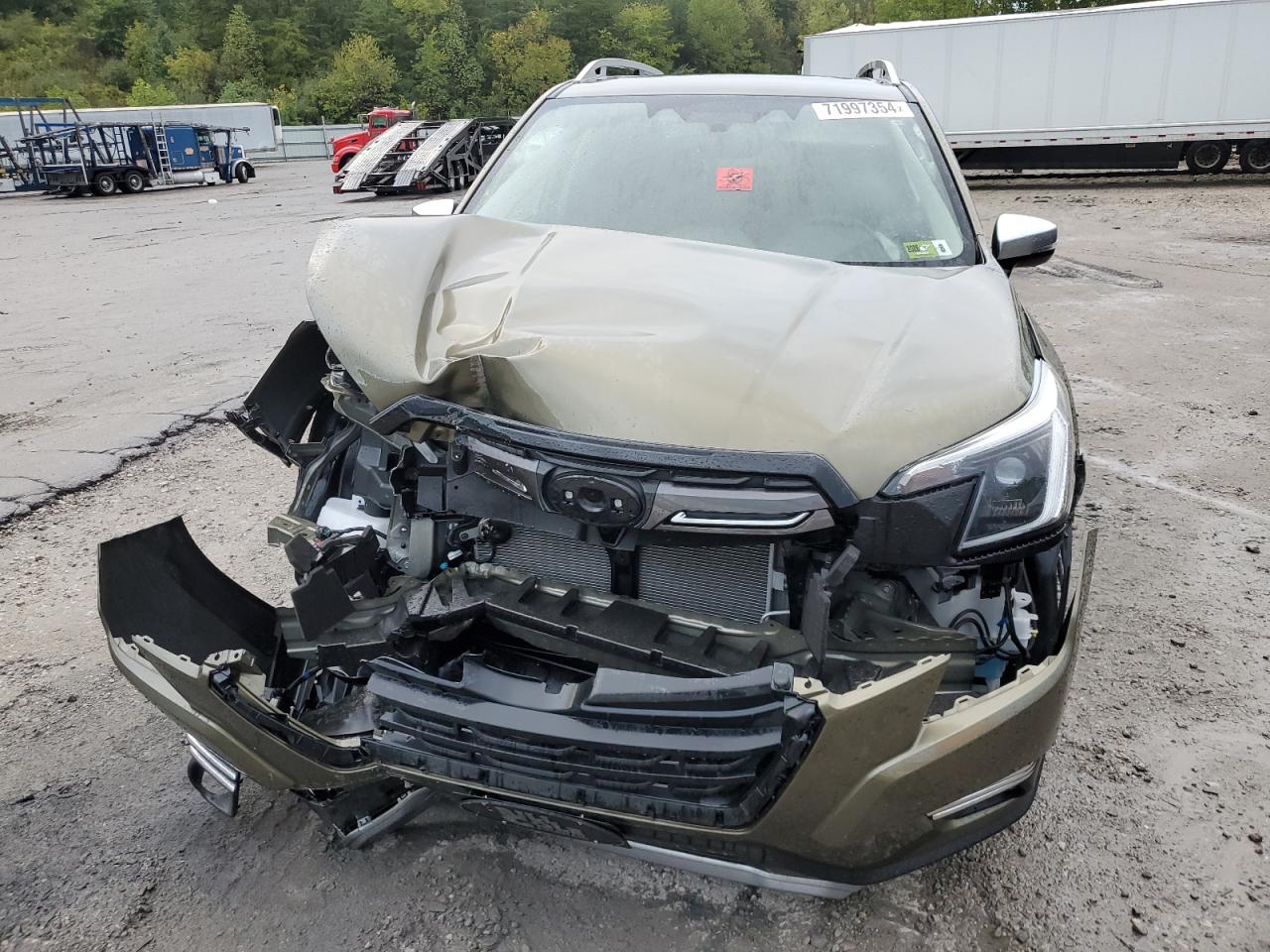 2022 SUBARU FORESTER TOURING VIN:JF2SKARC6NH484823