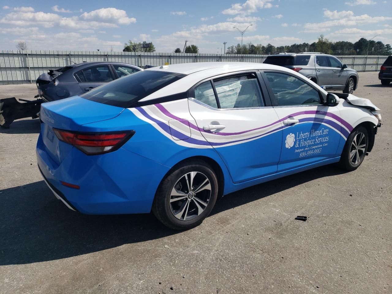 2022 NISSAN SENTRA SV VIN:3N1AB8CV3NY249669