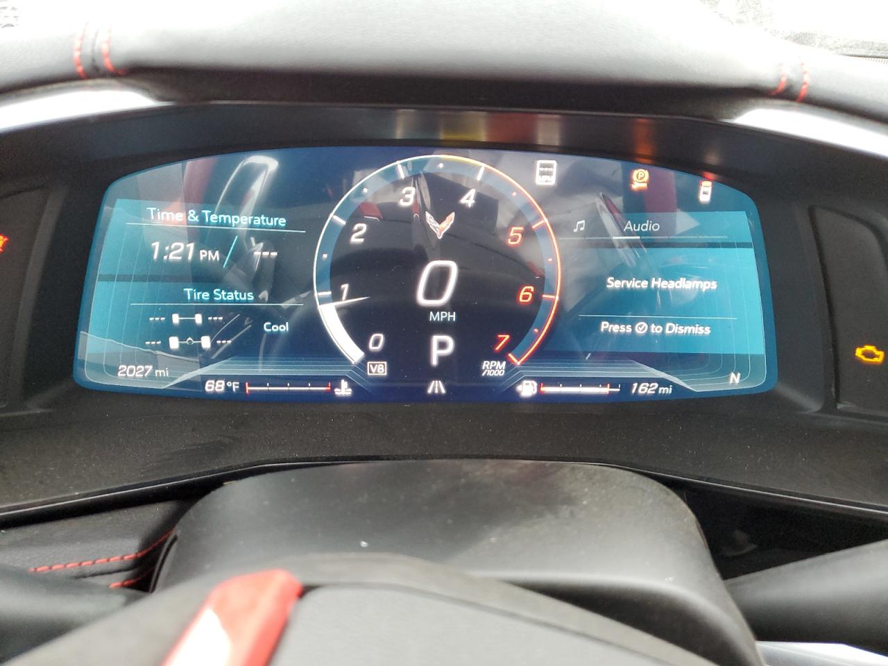 2023 CHEVROLET CORVETTE STINGRAY 2LT VIN:1G1YB2D44P5116636