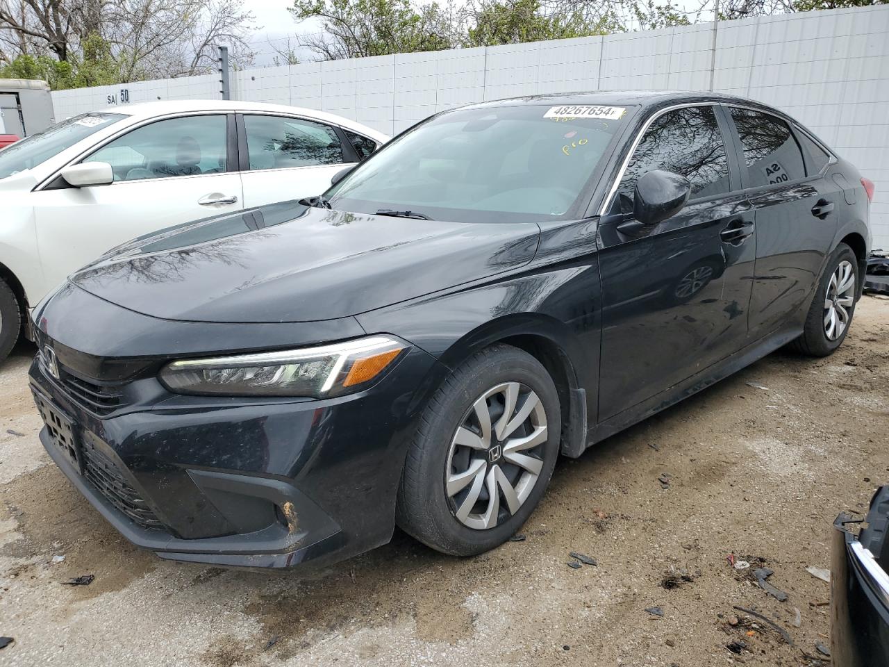 2022 HONDA CIVIC LX VIN:2HGFE2F27NH532429