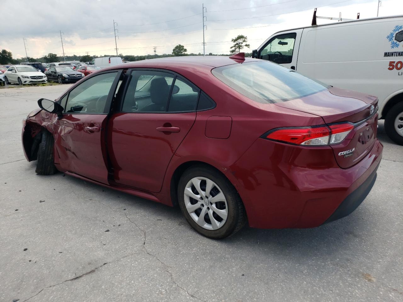 2023 TOYOTA COROLLA LE VIN:5YFB4MDEXPP019620