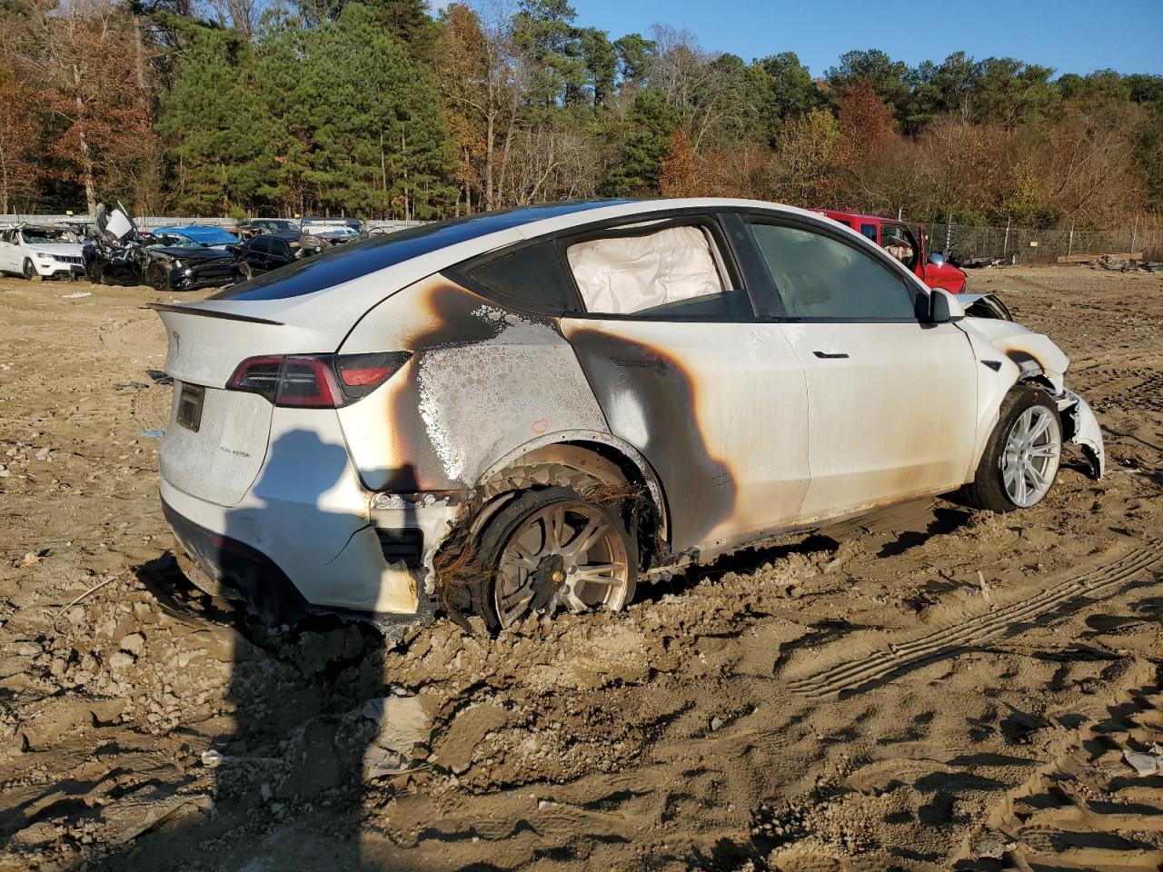 2022 TESLA MODEL Y  VIN:7SAYGDEE0NF332560