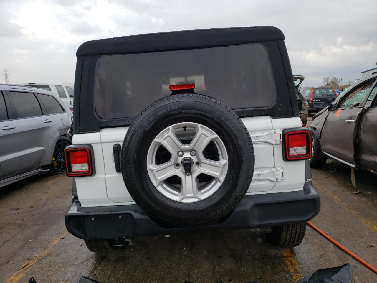 2023 JEEP WRANGLER SPORT VIN:1C4HJXAG2PW501810