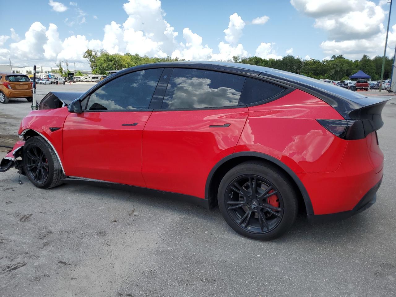 2022 TESLA MODEL Y  VIN:7SAYGDEE2NF354124