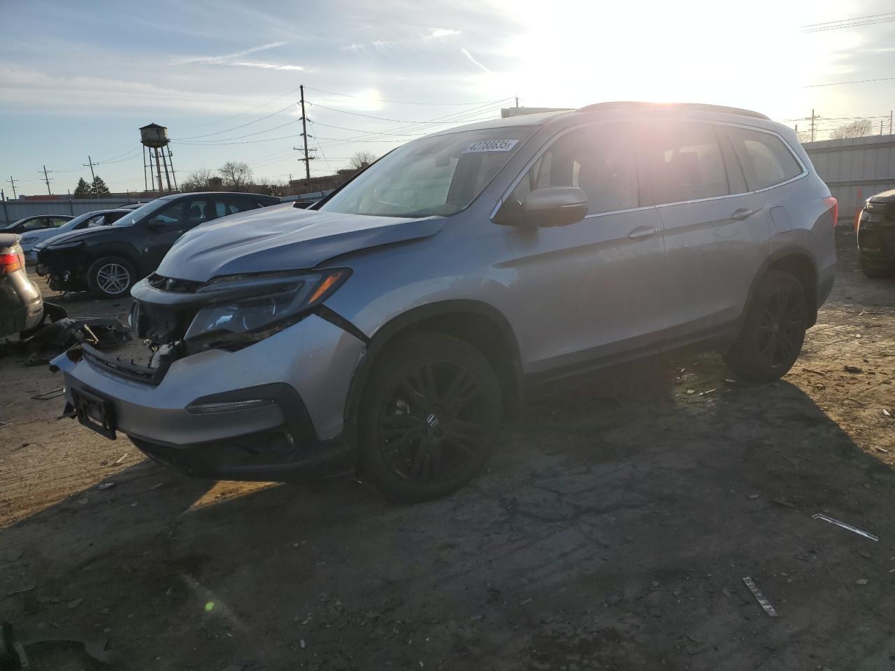 2022 HONDA PILOT SE VIN:5FNYF6H25NB001227