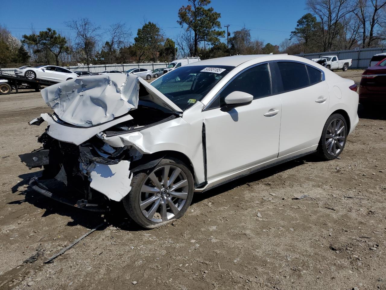 2022 MAZDA 3 SELECT VIN:JM1BPABL7N1501275