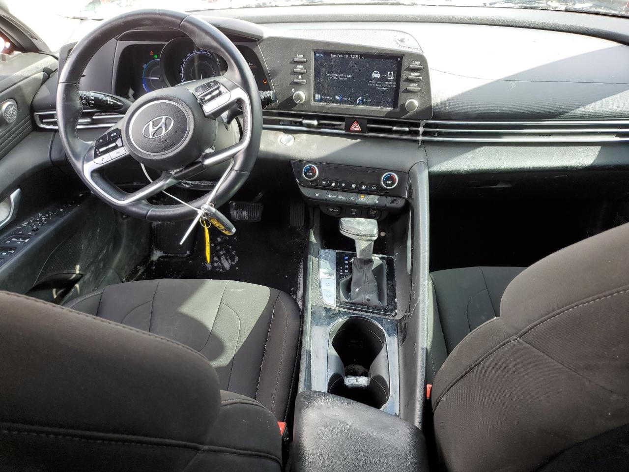 2022 HYUNDAI ELANTRA BLUE VIN:KMHLM4AJ2NU026014