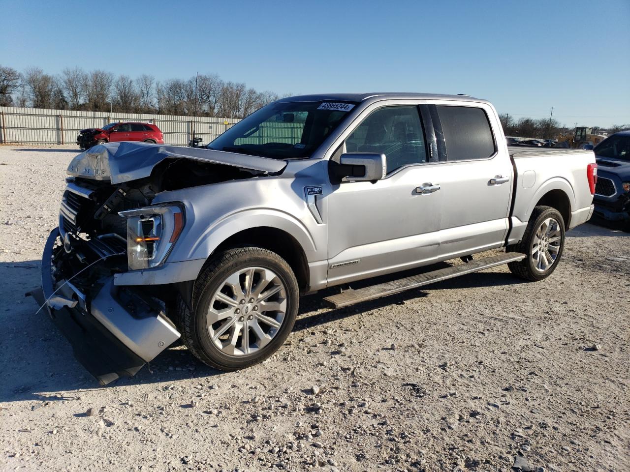 2022 FORD F150 SUPERCREW VIN:1FTFW1ED0NFA85923