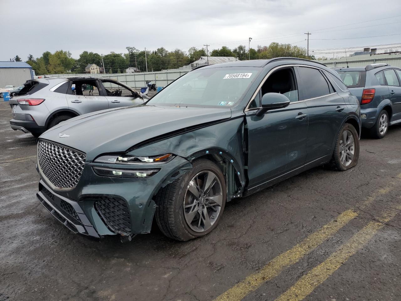 2022 GENESIS GV70 BASE VIN:KMUMCDTC3NU016907