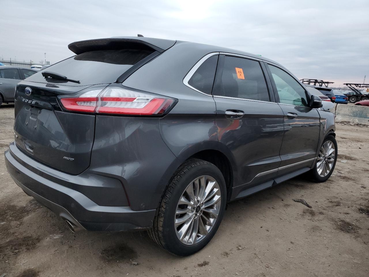 2022 FORD EDGE TITANIUM VIN:2FMPK4K97NBA37205