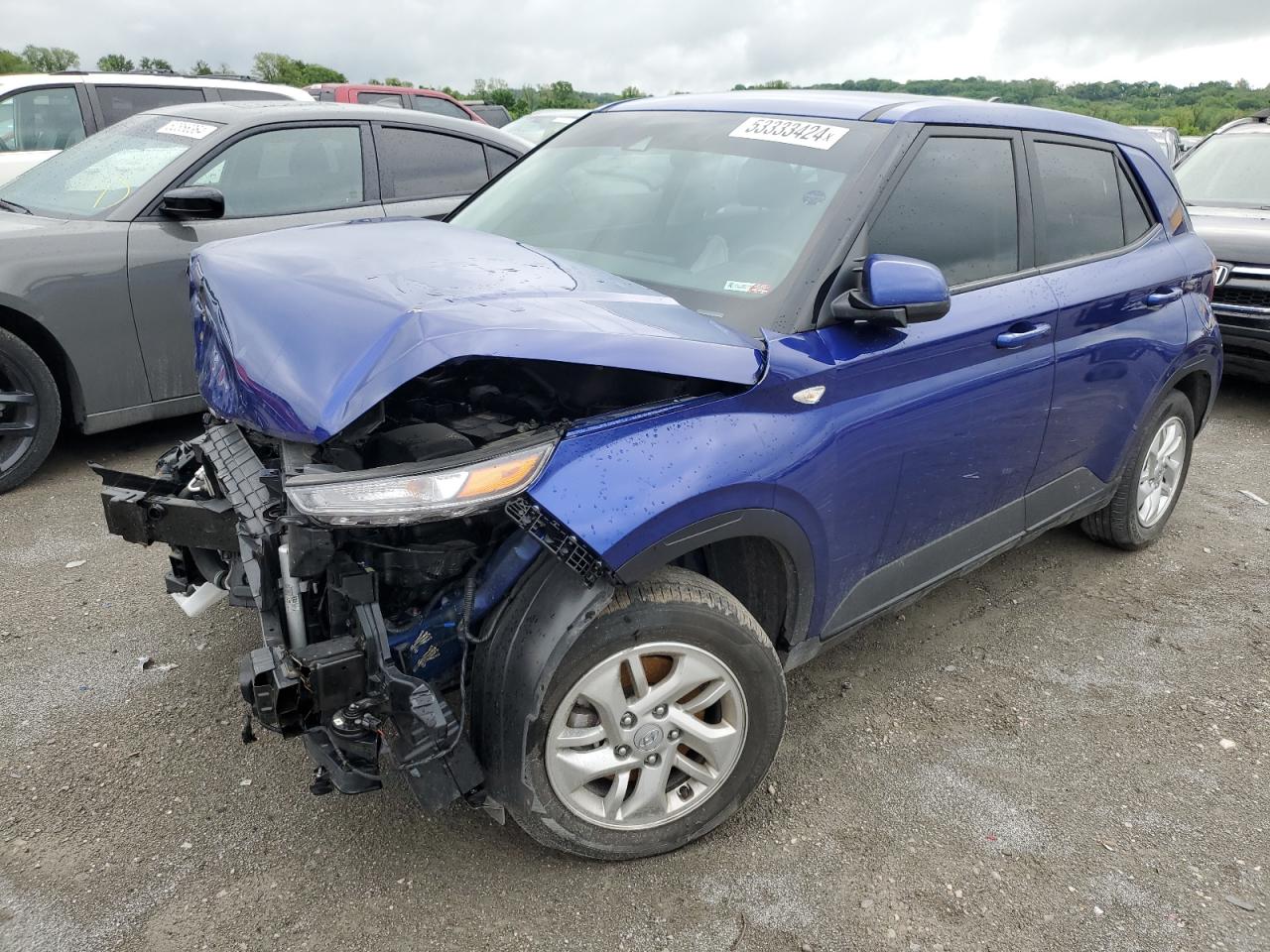 2022 HYUNDAI VENUE SE VIN:KMHRB8A31NU153734