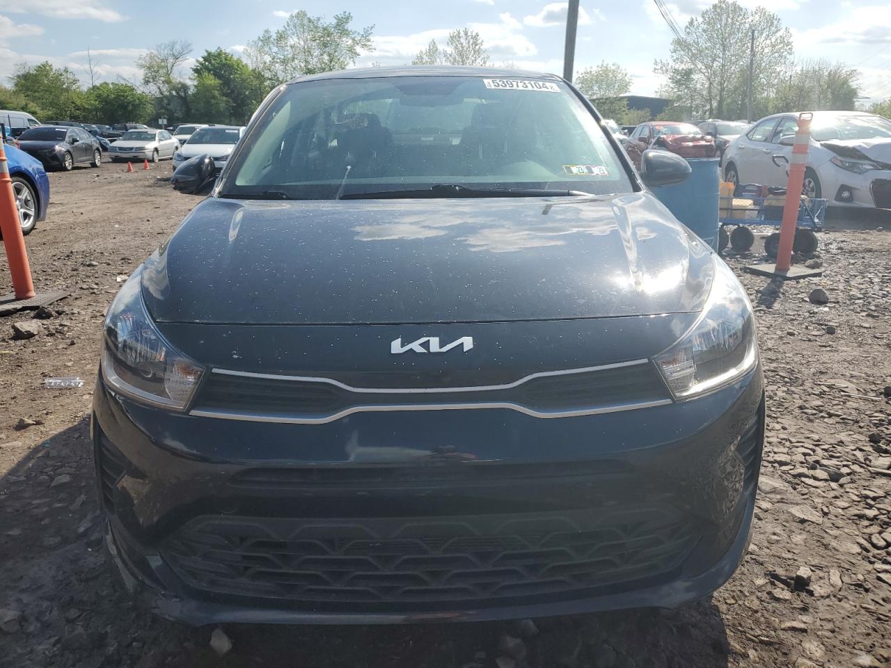 2022 KIA RIO LX VIN:3KPA24AD8NE484649