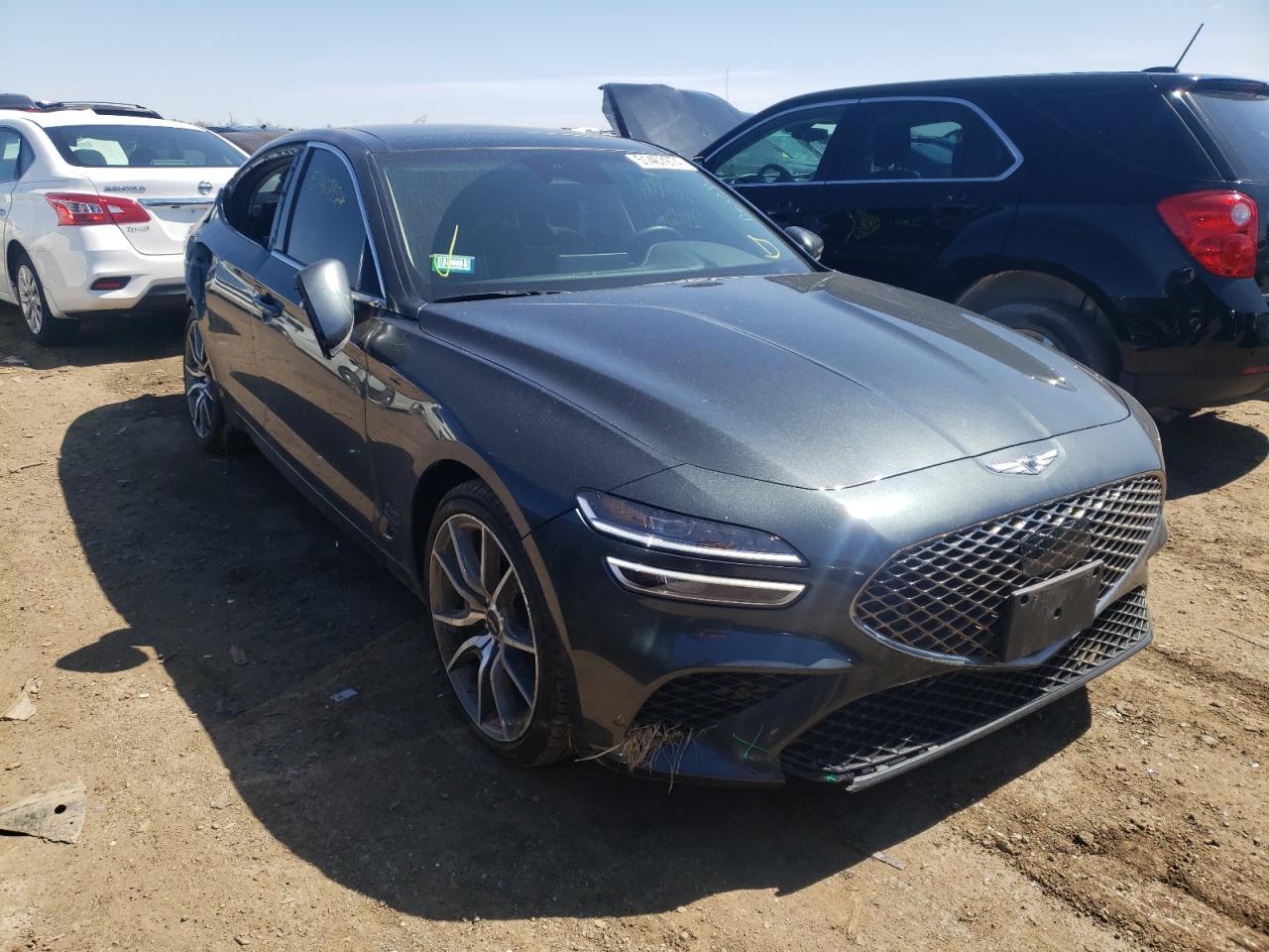 2022 GENESIS G70 BASE VIN:KMTG34TAXNU088980