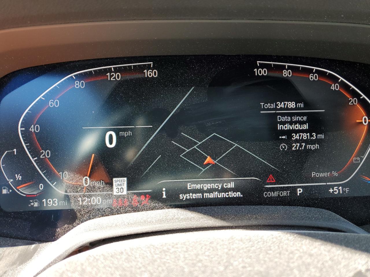 2022 BMW X5 SDRIVE 40I VIN:5UXCR4C01N9J97204