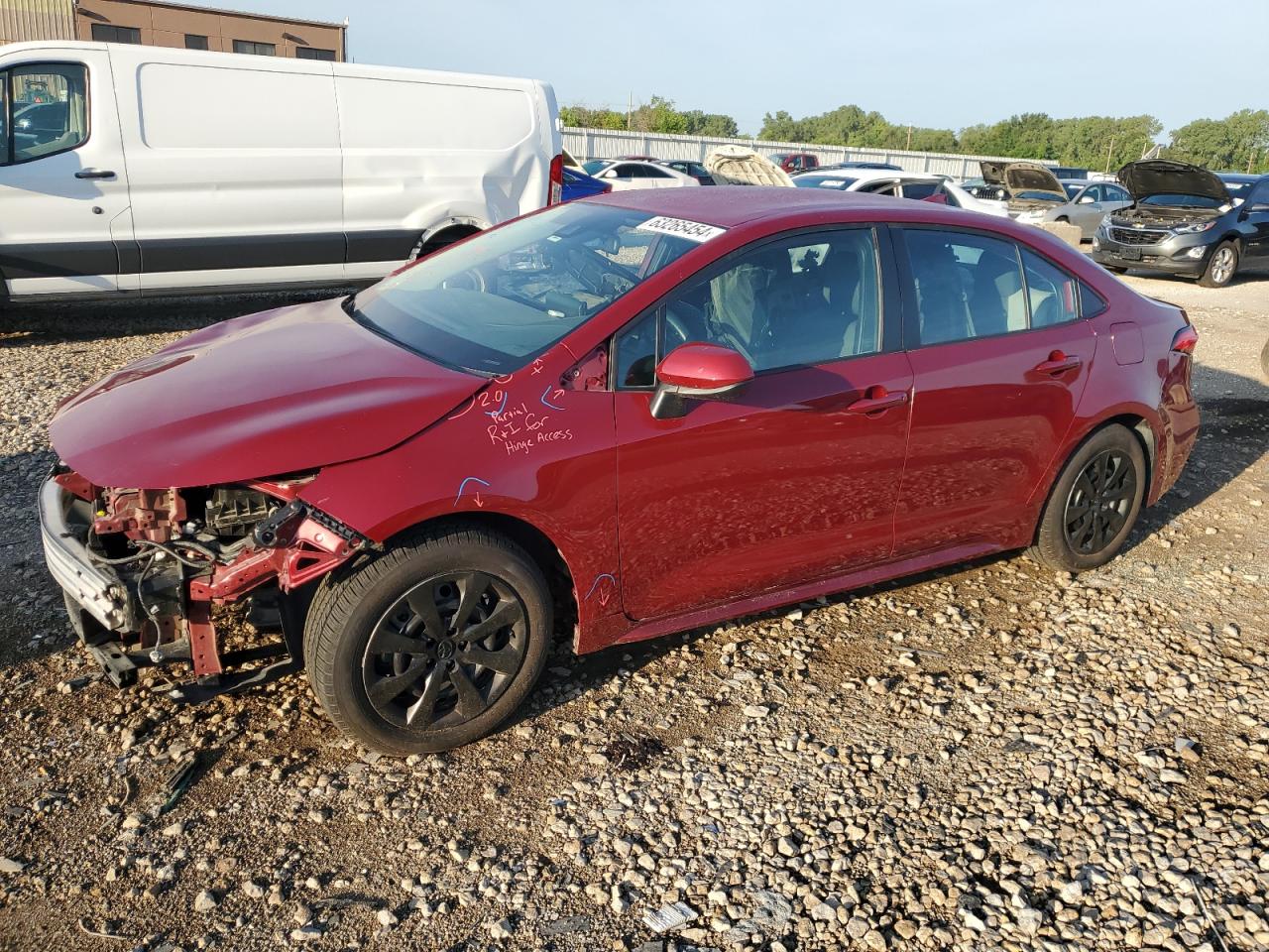 2022 TOYOTA COROLLA LE VIN:5YFEPMAE5NP315280